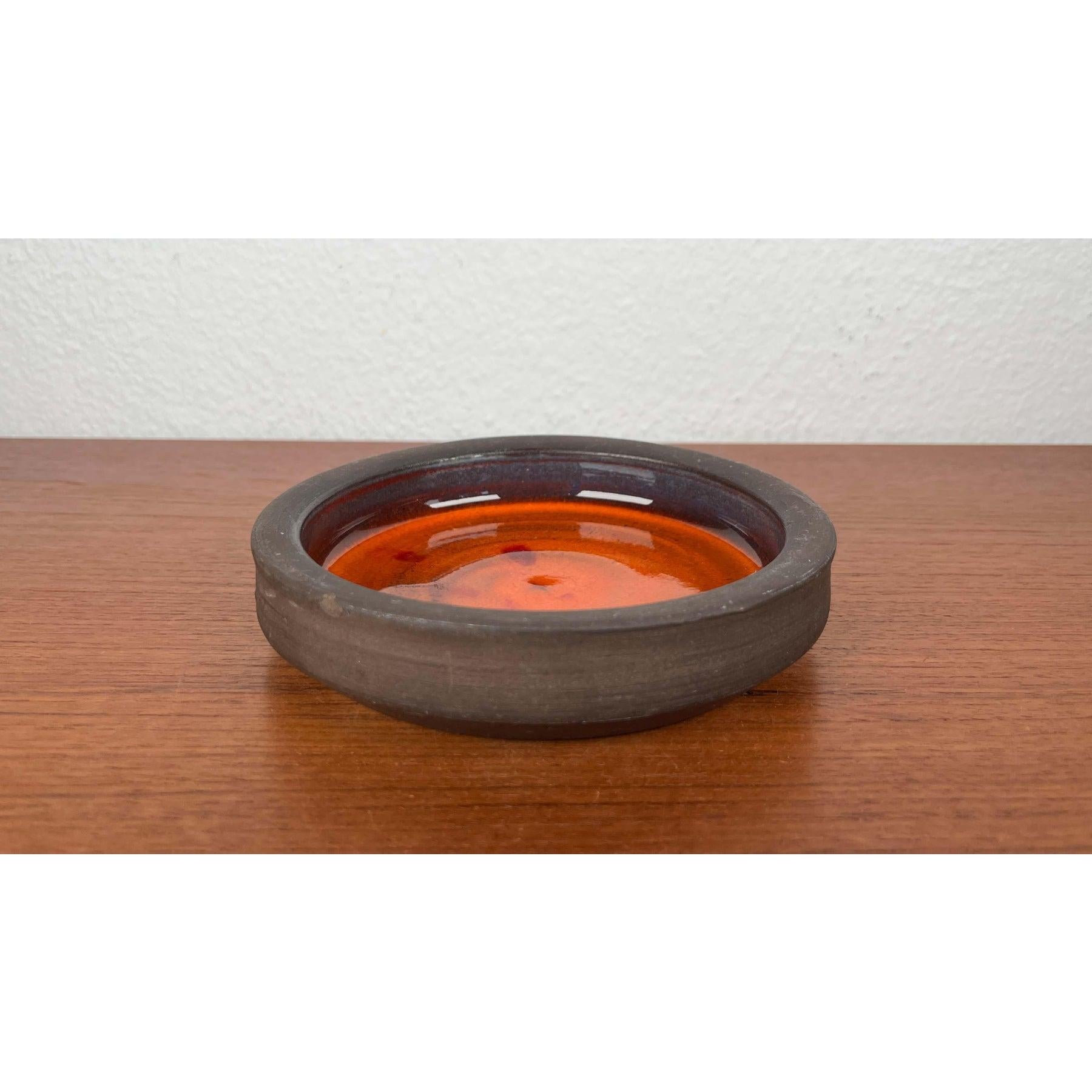 Cuenco danés moderno de mediados de siglo de Studio Pottery, años 60 en venta 5