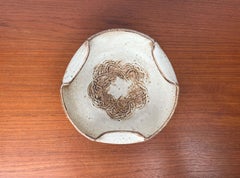 Mid-Century Modern Danish Studio Pottery Bowl by Aksel Larsen for Axella, 1960s