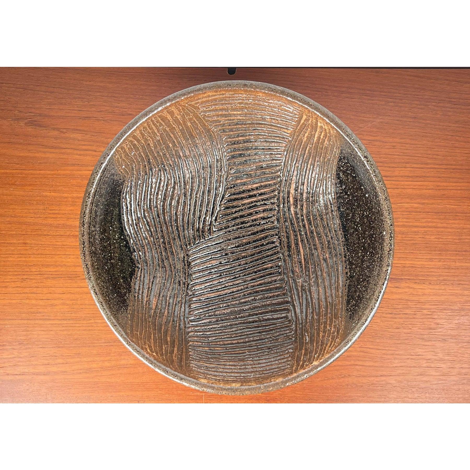 Mid-Century Modern Danish Studio Pottery Bowl by Benny Munk Sörensen, 1960s For Sale 8