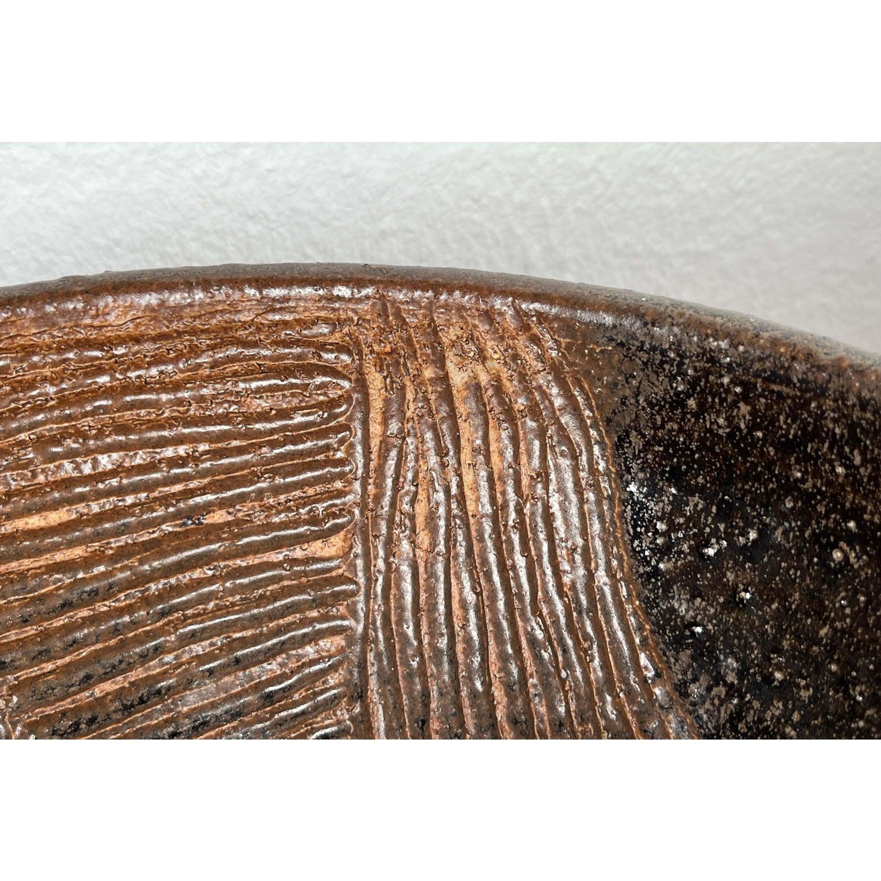 Mid-Century Modern Danish Studio Pottery Bowl by Benny Munk Sörensen, 1960s In Good Condition For Sale In Hamburg, DE