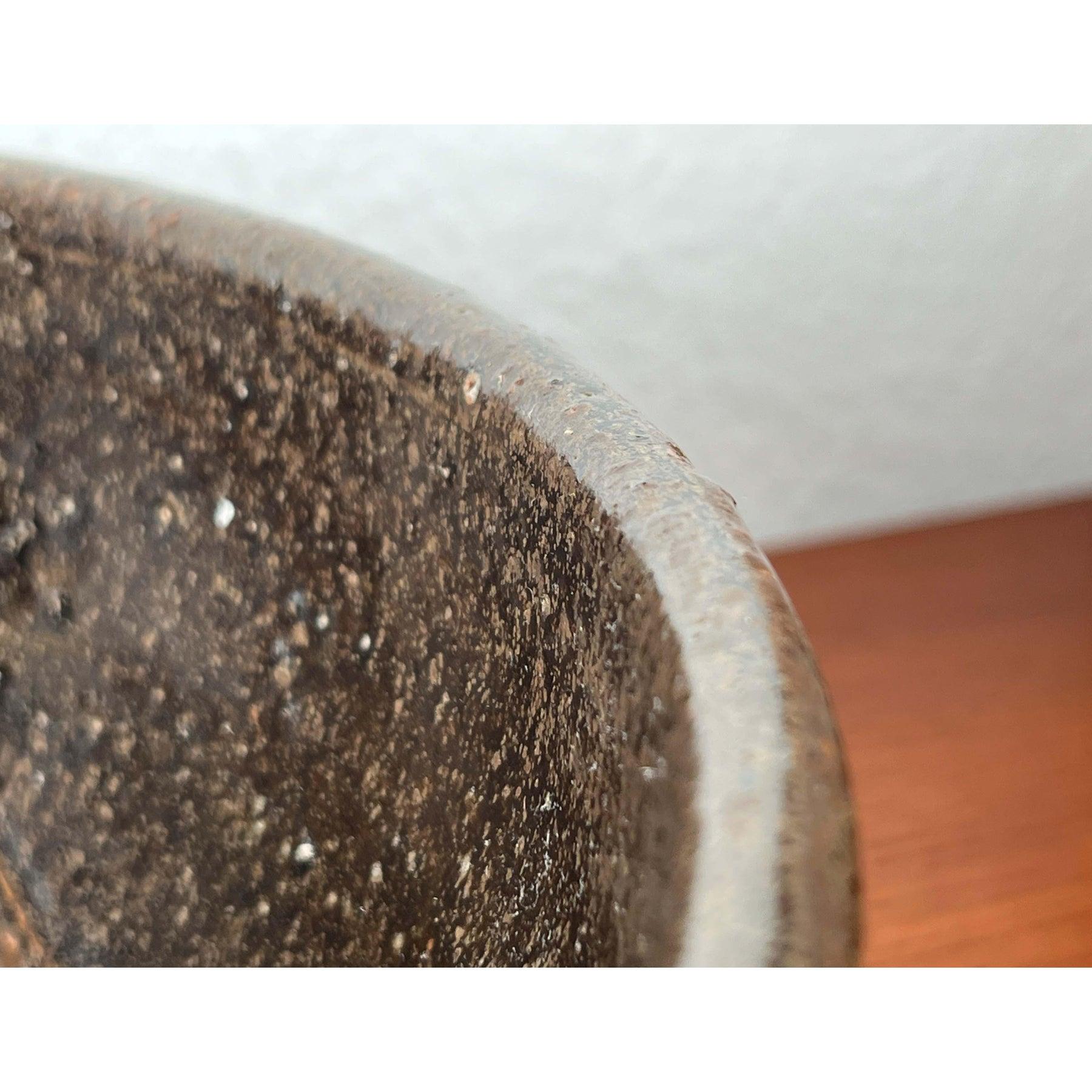 Ceramic Mid-Century Modern Danish Studio Pottery Bowl by Benny Munk Sörensen, 1960s For Sale