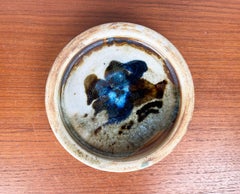 Mid-Century Modern Danish Studio Pottery Bowl by Conny Walther, 1960s