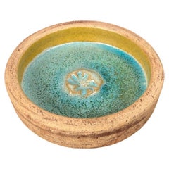 Mid-Century Modern Danish Studio Pottery Bowl by Conny Walther, 1960s