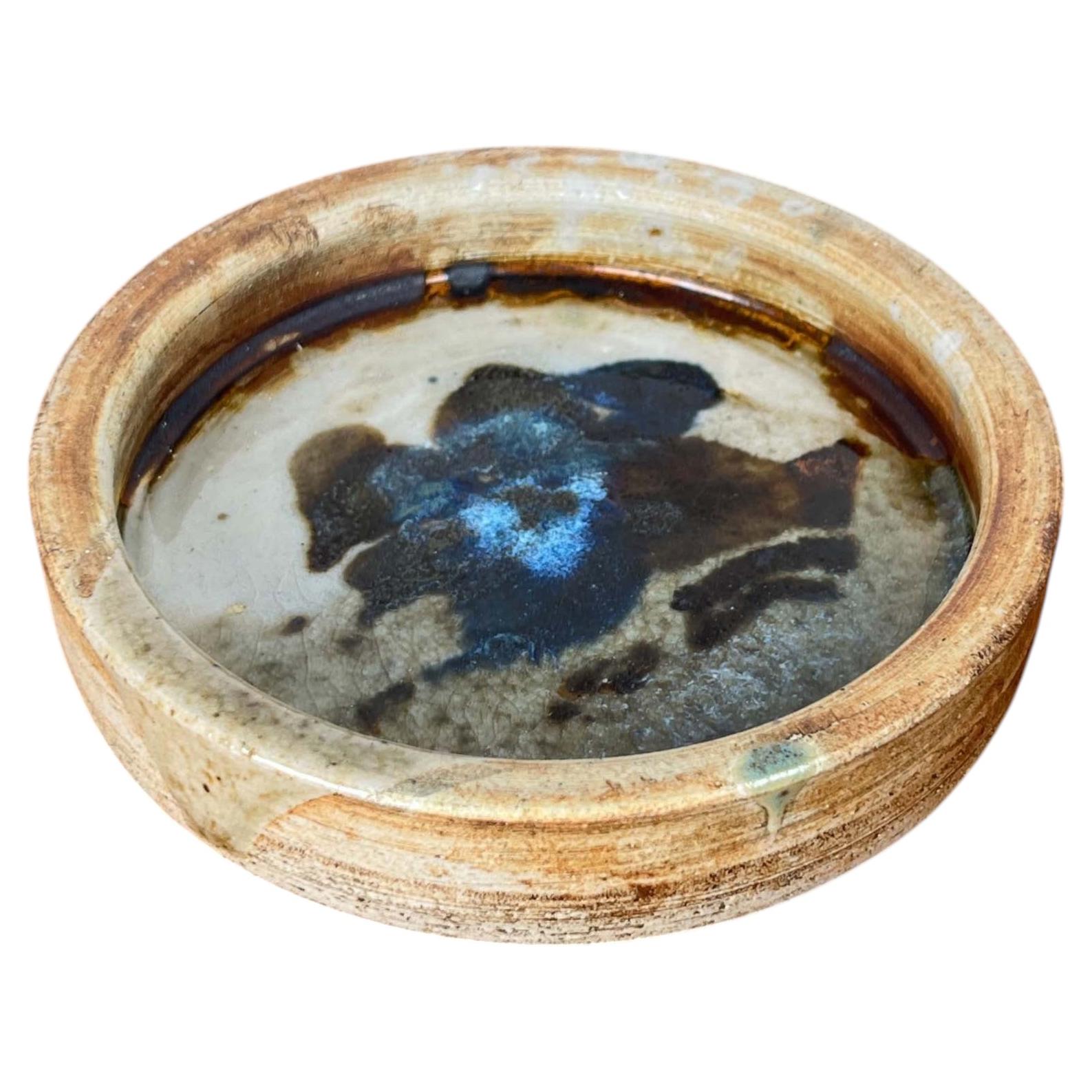 Schale aus dänischer Studio Pottery aus der Jahrhundertmitte von Conny Walther, 1960er Jahre