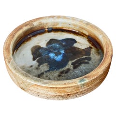 Mid-Century Modern Danish Studio Pottery Bowl by Conny Walther, 1960s