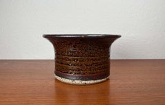 Moderne dänische Studio Pottery Schale von Erik Askholm aus der Jahrhundertmitte, 1960er