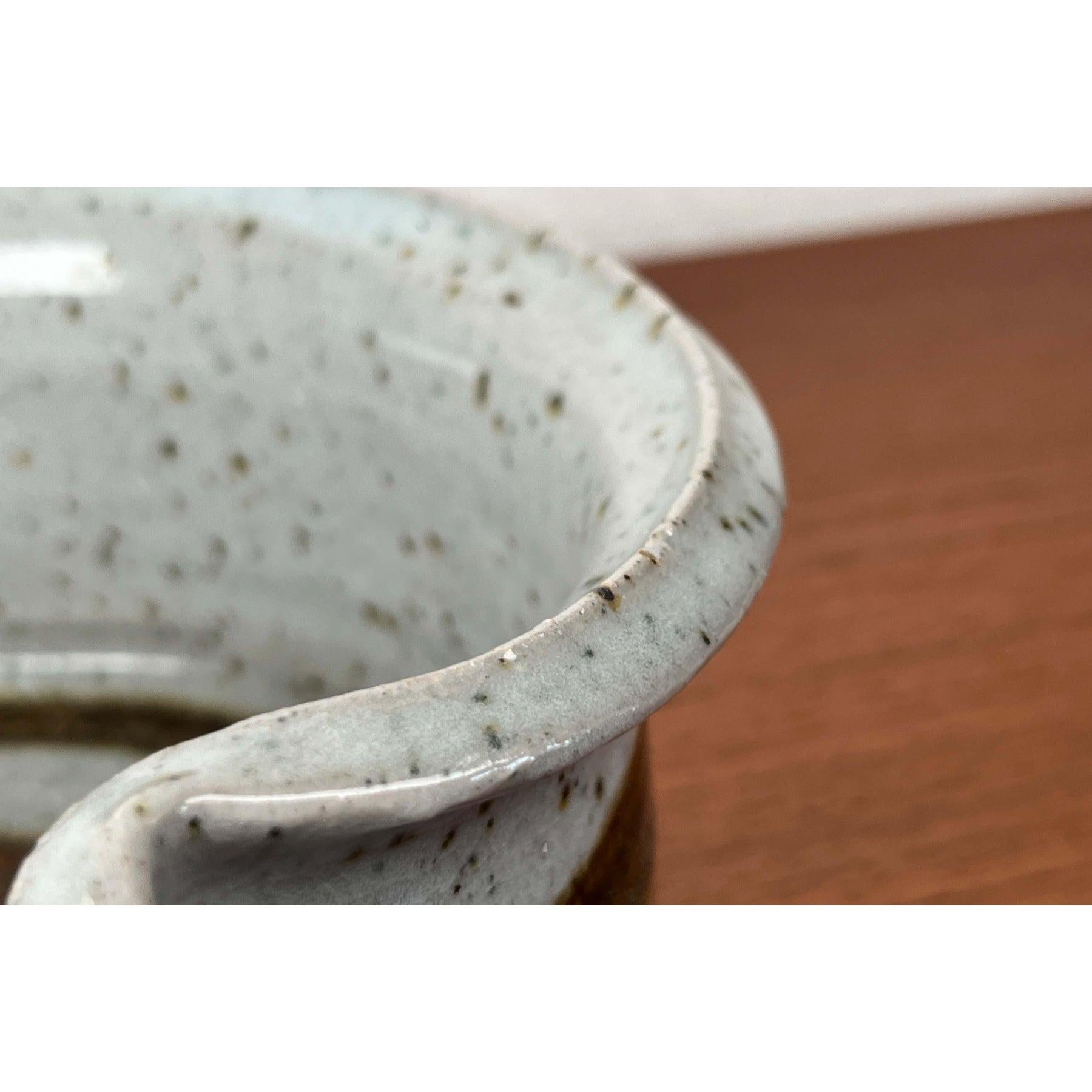 Bol en Studio Pottery danois moderne du milieu du siècle par Jette Andersen Keramik, 1960s en vente 6