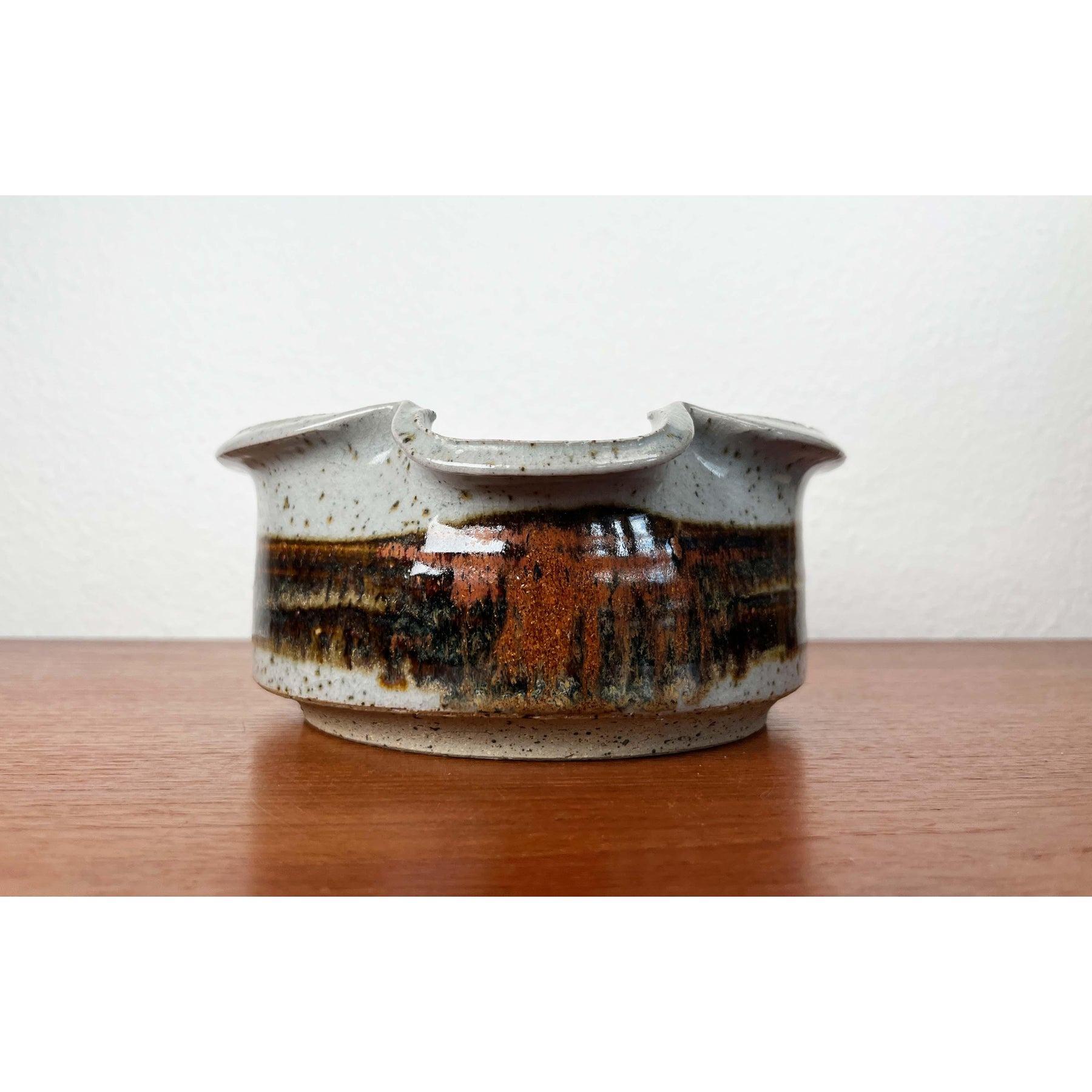 Bol en Studio Pottery danois moderne du milieu du siècle par Jette Andersen Keramik, 1960s en vente 7