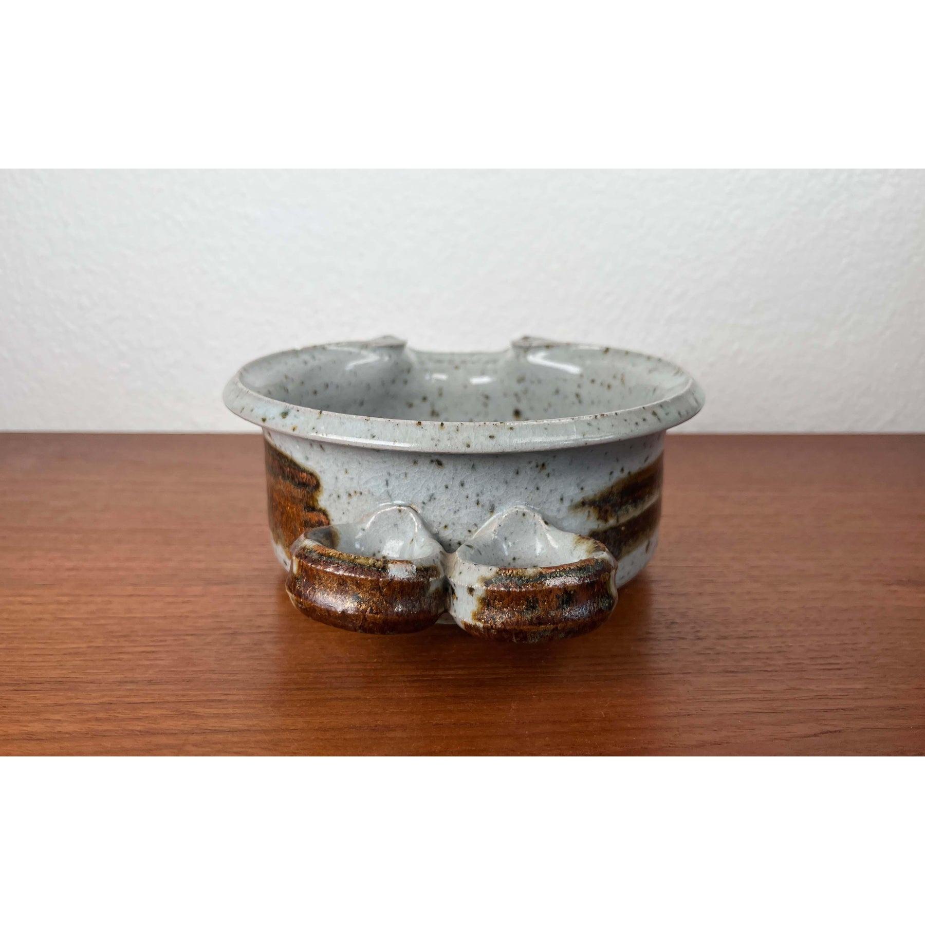 Bol en Studio Pottery danois moderne du milieu du siècle par Jette Andersen Keramik, 1960s en vente 10