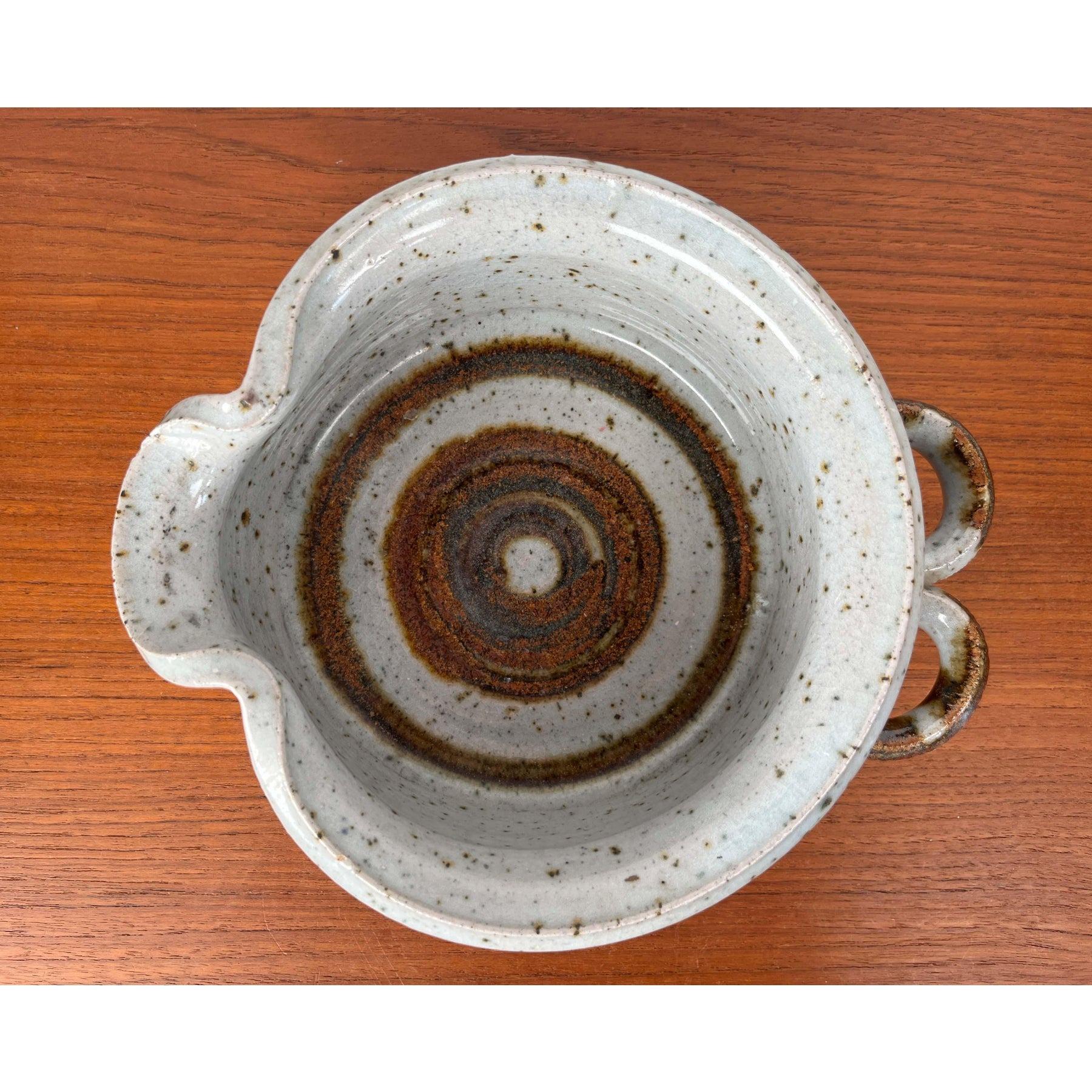 Céramique Bol en Studio Pottery danois moderne du milieu du siècle par Jette Andersen Keramik, 1960s en vente