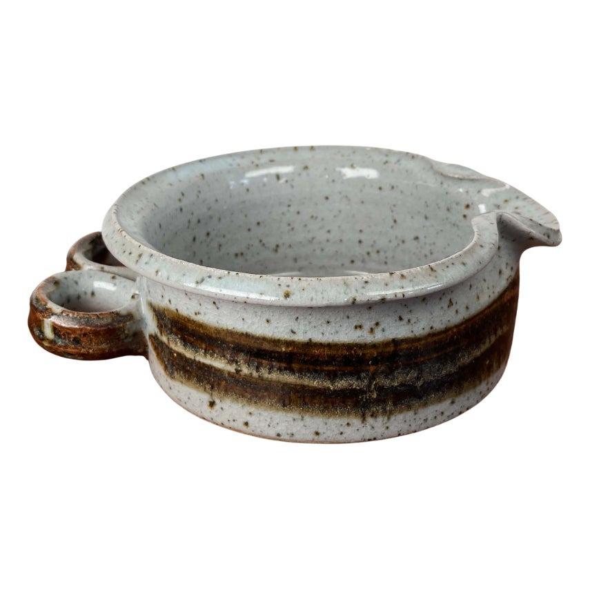 Bol en Studio Pottery danois moderne du milieu du siècle par Jette Andersen Keramik, 1960s en vente