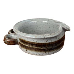 Bol en Studio Pottery danois moderne du milieu du siècle par Jette Andersen Keramik, 1960s