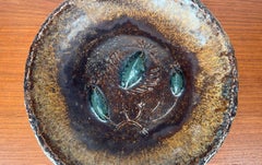 Mid-Century Modern Danish Studio Pottery Bowl from Clara Helmich, 1960s