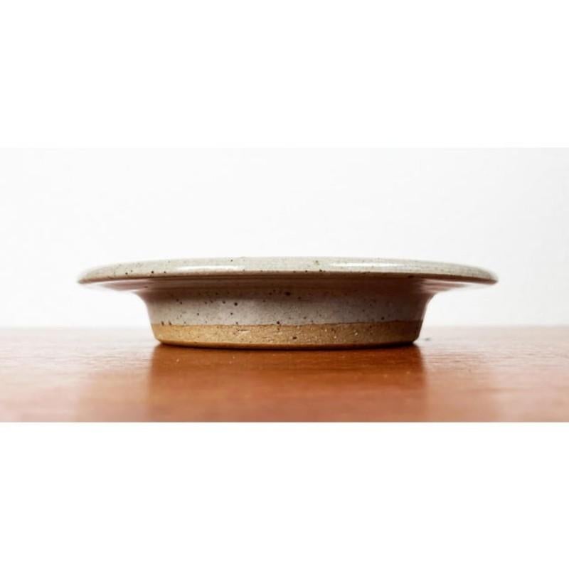 Bol en poterie danoise Studio A du milieu du siècle dernier de Ejnar Keramik Bornholm, années 1960 en vente 3