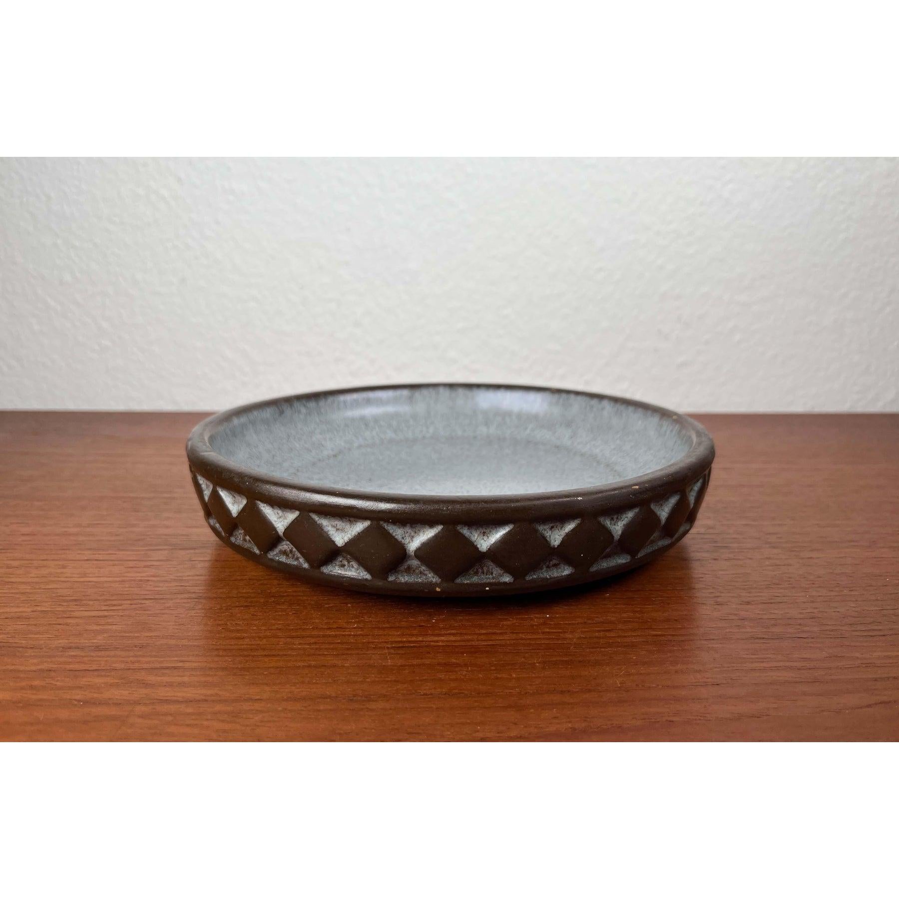 Cuenco danés moderno de mediados de siglo de Studio Pottery de Frank Keramik, años 60 en venta 5