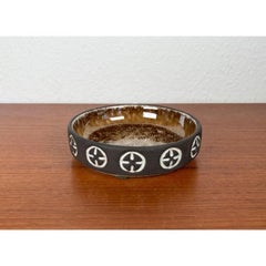 Mid-Century Modern Danish Studio Pottery Bowl from Frank Keramik, 1960s