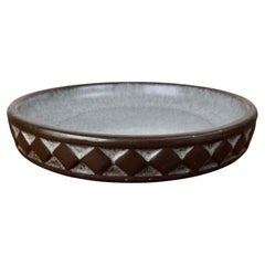 Cuenco danés moderno de mediados de siglo de Studio Pottery de Frank Keramik, años 60