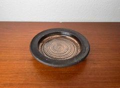 Cuenco danés moderno de mediados de siglo de Studio Pottery de Lehmann Pottery, años 60