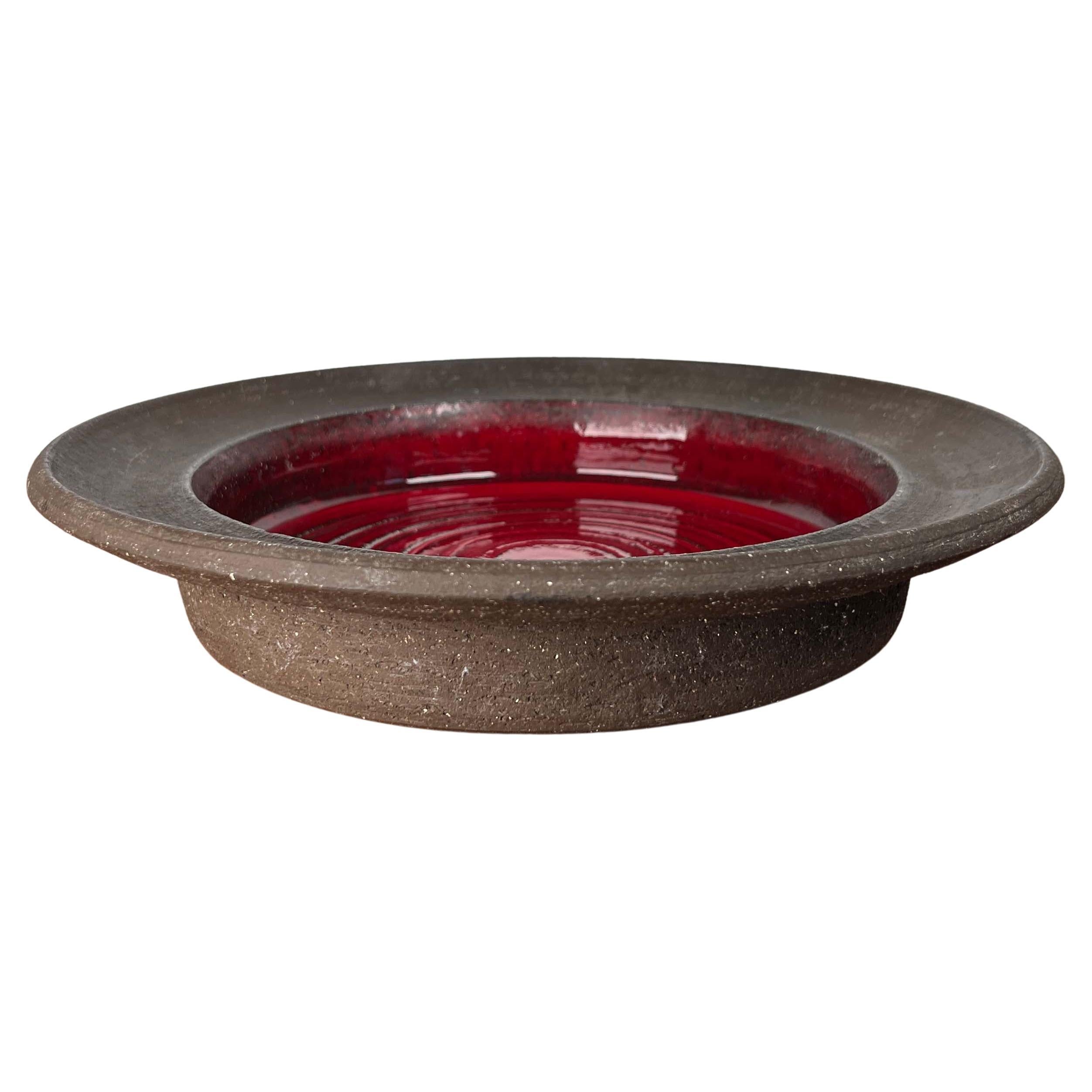 Mid-Century Modern Danish Studio Pottery Bowl from Lehmann Pottery, 1960s