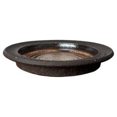 Cuenco danés moderno de mediados de siglo de Studio Pottery de Lehmann Pottery, años 60