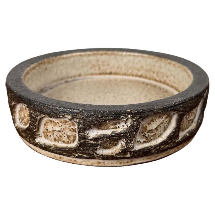 Mid-Century Modern Danish Studio Pottery Bowl from Lovemose, 1960s