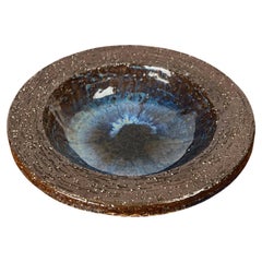 Moderne dänische Studio Pottery Schale aus der Jahrhundertmitte von Michael Andersen Keramik
