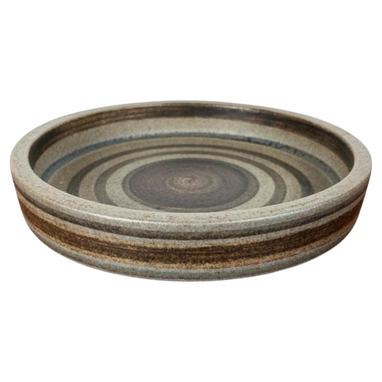Bol en poterie danoise de Studio Pottery de Mit Stoneware, Danemark, années 1960, moderne du milieu du siècle dernier