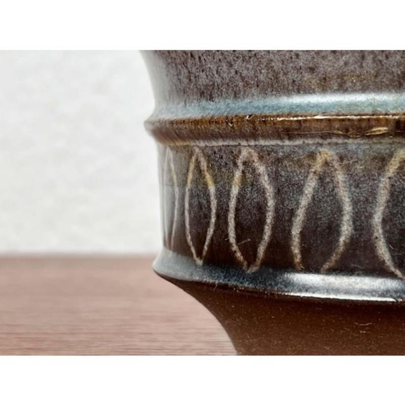 Mid-Century moderno Ciotola in Studio Pottery danese della metà del secolo scorso di Sejer Keramik, 1955 in vendita