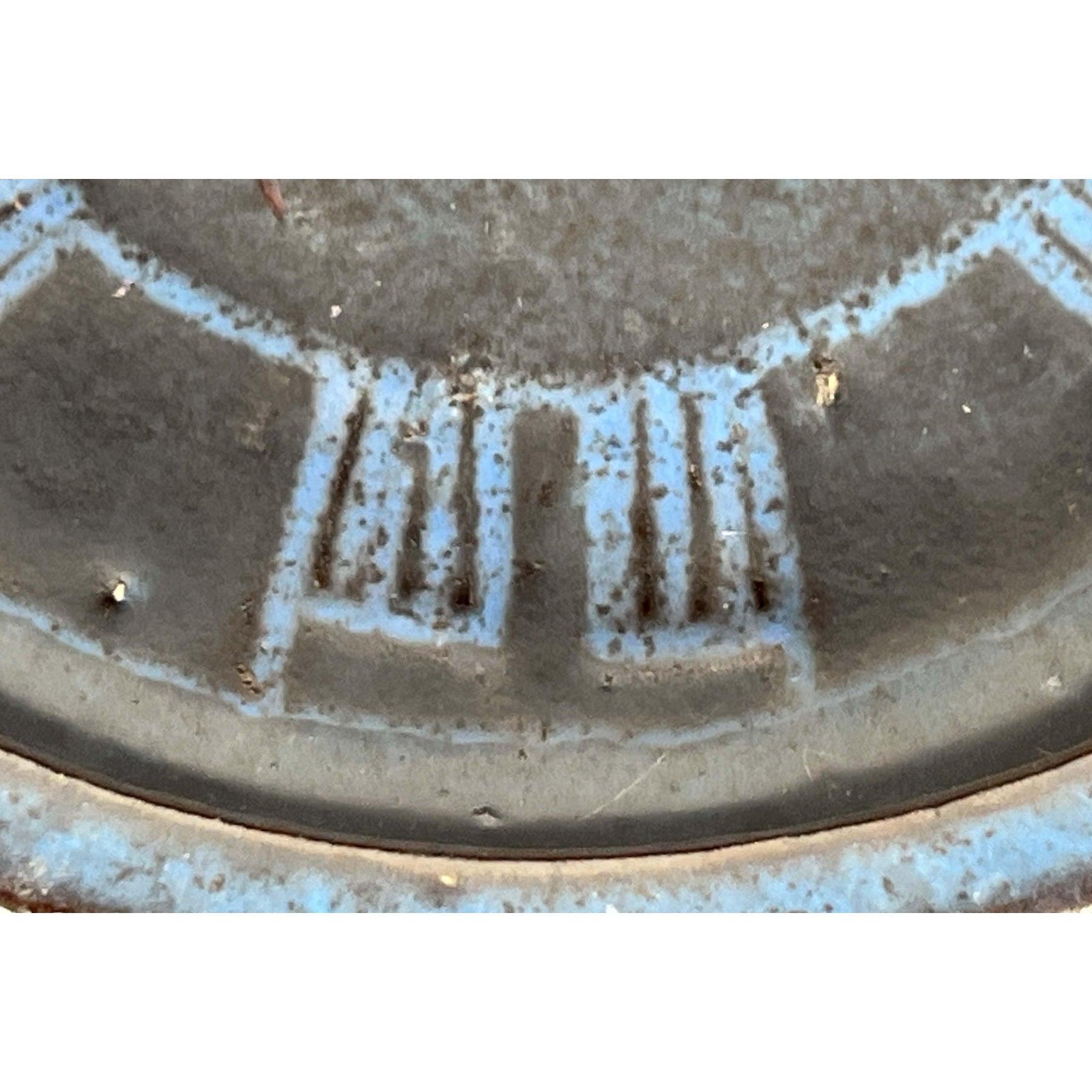 Cuenco danés moderno de mediados de siglo de Studio Pottery de Sejer Keramik, años 60 siglo XX en venta