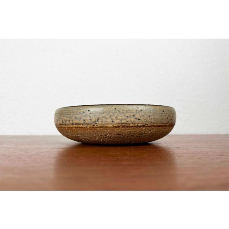 Mid-Century Modern Danish Studio Pottery Bowl from Søholm, 1960s For Sale 6