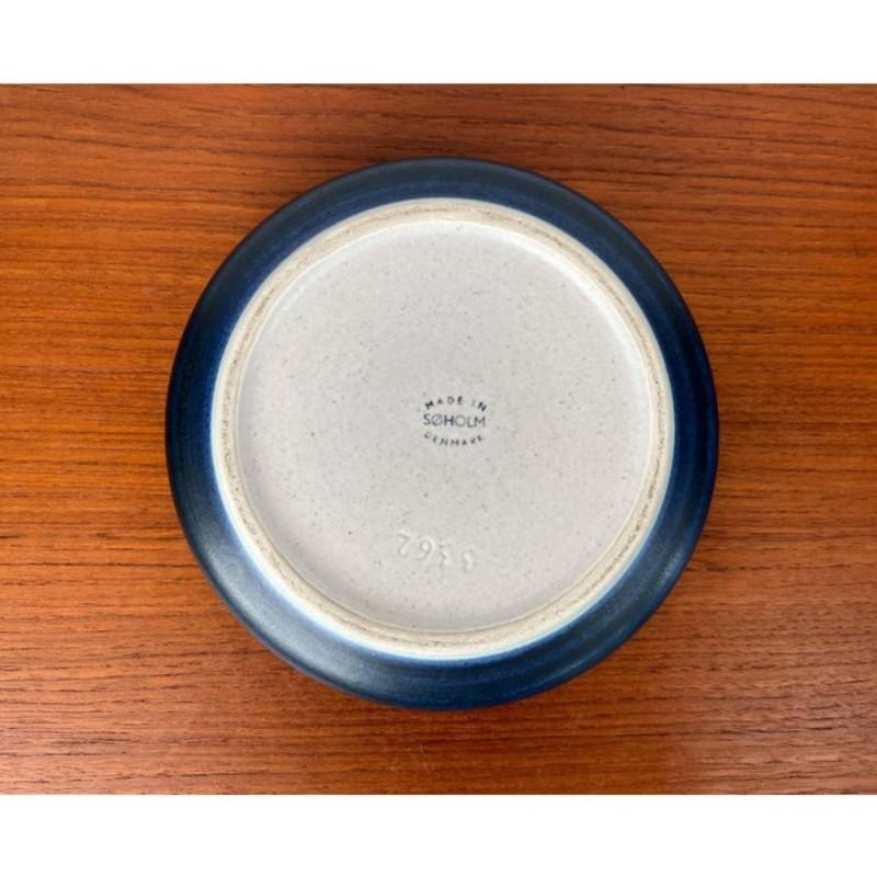 Mid-Century Modern Danish Studio Pottery Bowl from Søholm, 1960s For Sale 2