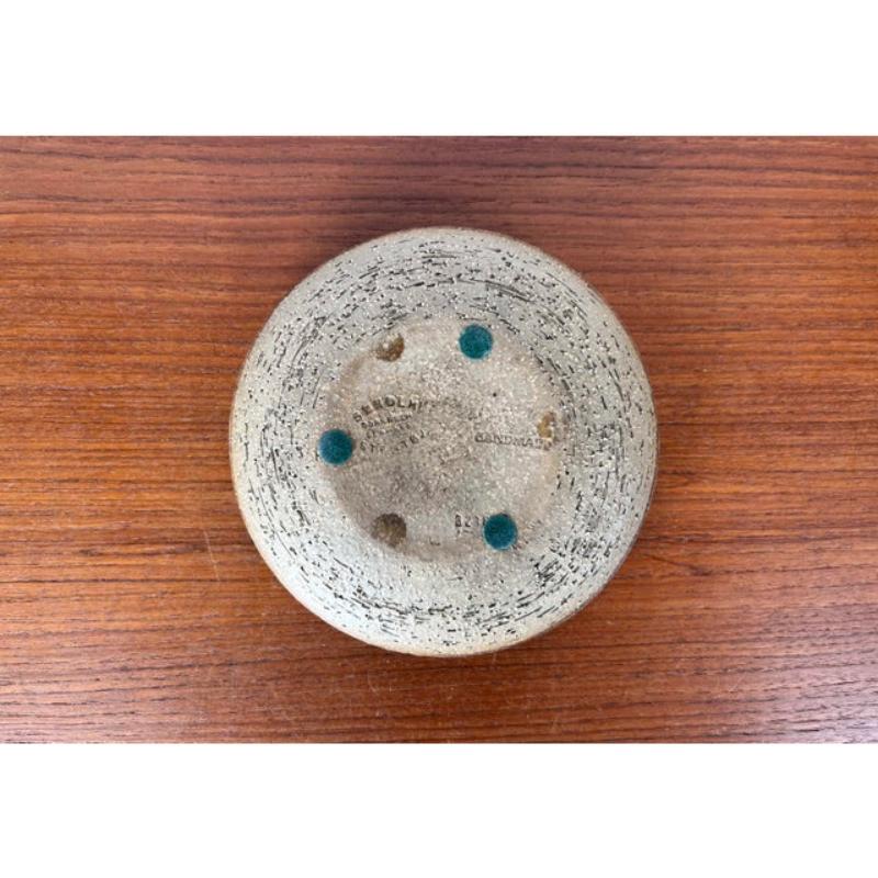 Mid-Century Modern Danish Studio Pottery Bowl from Søholm, 1960s For Sale 4