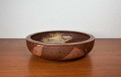 Mid-Century Modern Danish Studio Pottery Bowl from Visby, Denmark, 1960s