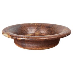 Mid-Century Modern Danish Studio Pottery Bowl from Visby, Denmark, 1960s