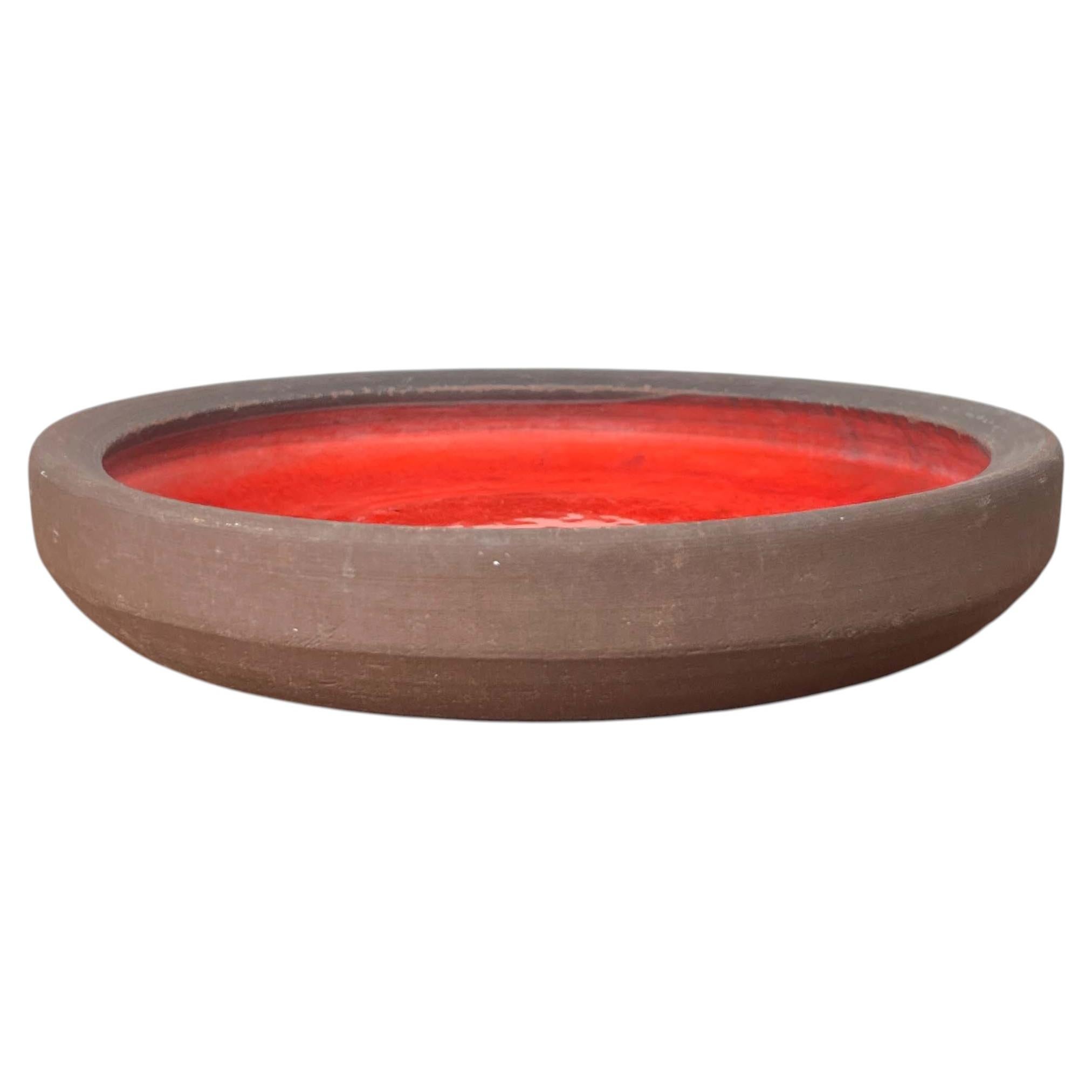 Mid-Century Modern Danish Studio Pottery Bowl, Svaneke, Bornholm, 1960s
