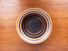 Mid-Century Modern Danish Studio Pottery Bowl Tue Poulsen Tue Keramik, 1960s