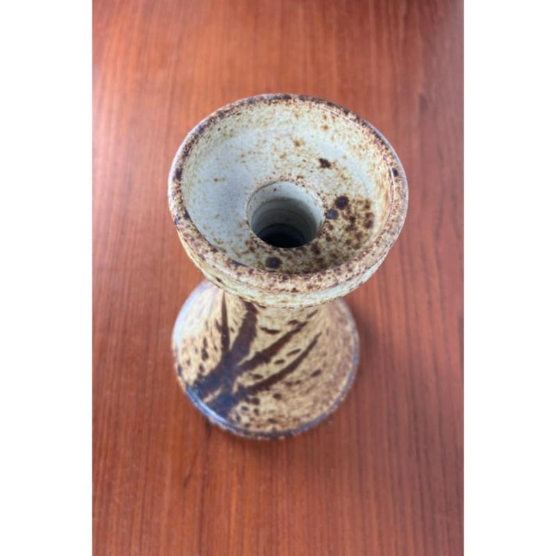 Candelabro danés moderno de mediados de siglo de Studio Pottery de Aage Würtz, años 60 en Bueno estado para la venta en Hamburg, DE