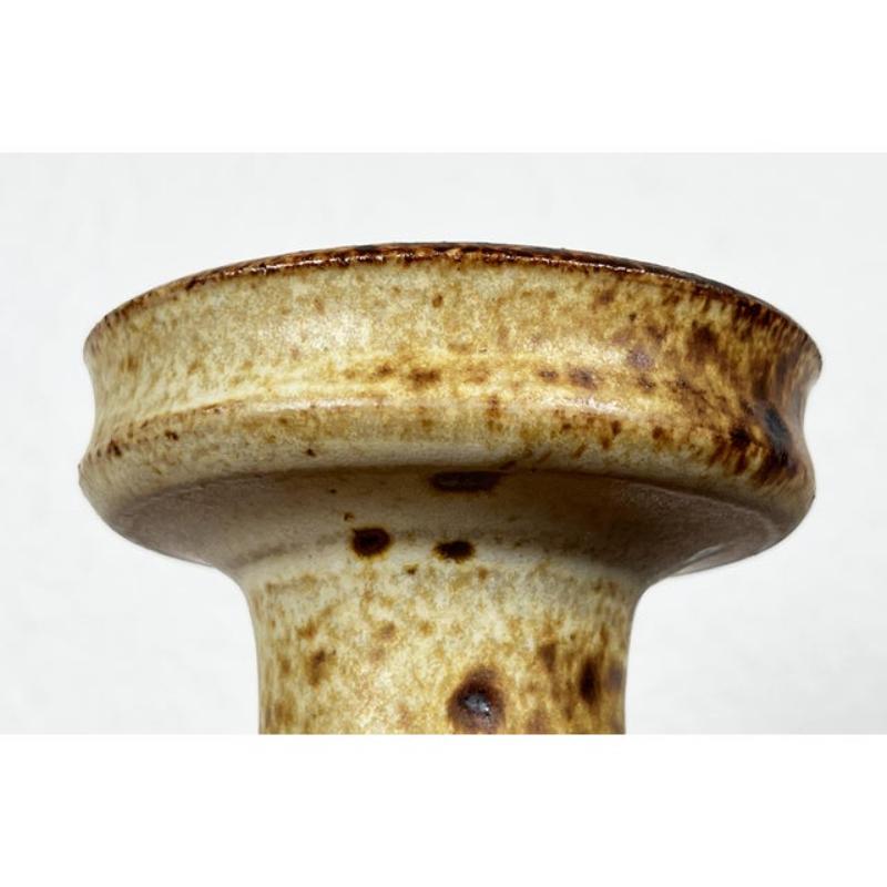 Candelabro danés moderno de mediados de siglo de Studio Pottery de Aage Würtz, años 60 siglo XX en venta