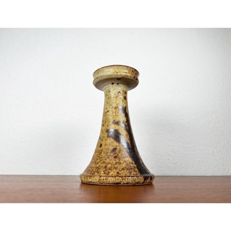 Candelabro danés moderno de mediados de siglo de Studio Pottery de Aage Würtz, años 60 en venta 2
