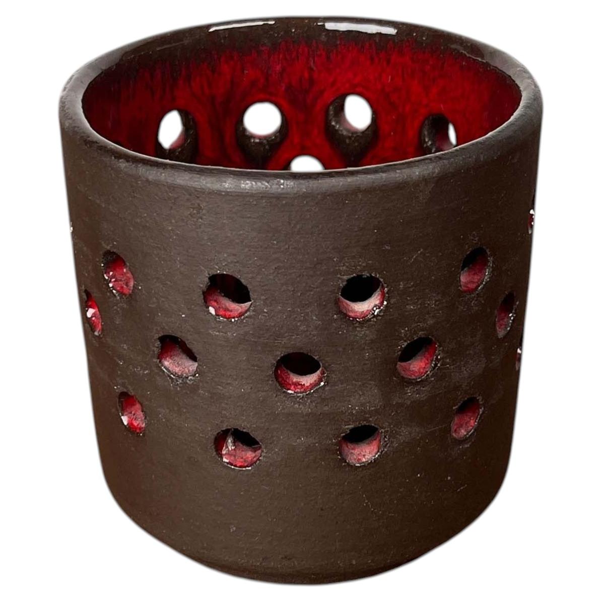 Kerzenhalter im dänischen Mid-Century-Modern-Stil aus der Lehmann-Töpferei, 1960 im Angebot