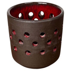 Kerzenhalter im dänischen Mid-Century-Modern-Stil aus der Lehmann-Töpferei, 1960