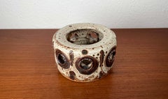 Mid-Century Modern Danish Studio Pottery Candleholder from Tingkeramik, 1960s