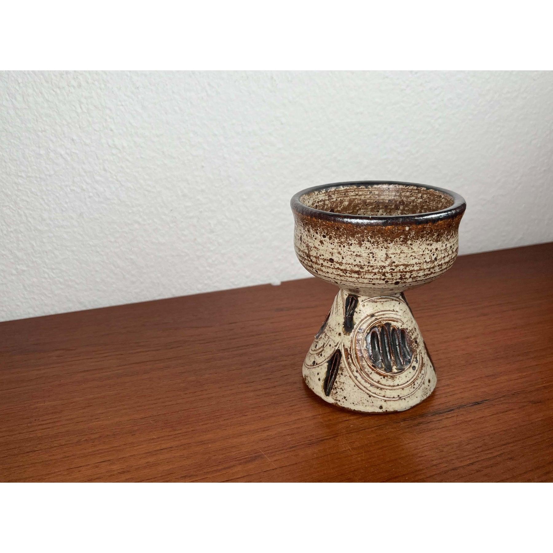 Candelabro danés moderno de mediados de siglo de Studio Pottery de Tingkeramik, años 60 en Bueno estado para la venta en Hamburg, DE