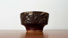 Mid-Century Modern Danish Studio Pottery Candleholder Michael Andersen Keramik