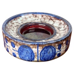 Mid-Century Modern Danish Studio Pottery Candleholder Michael Andersen Keramik