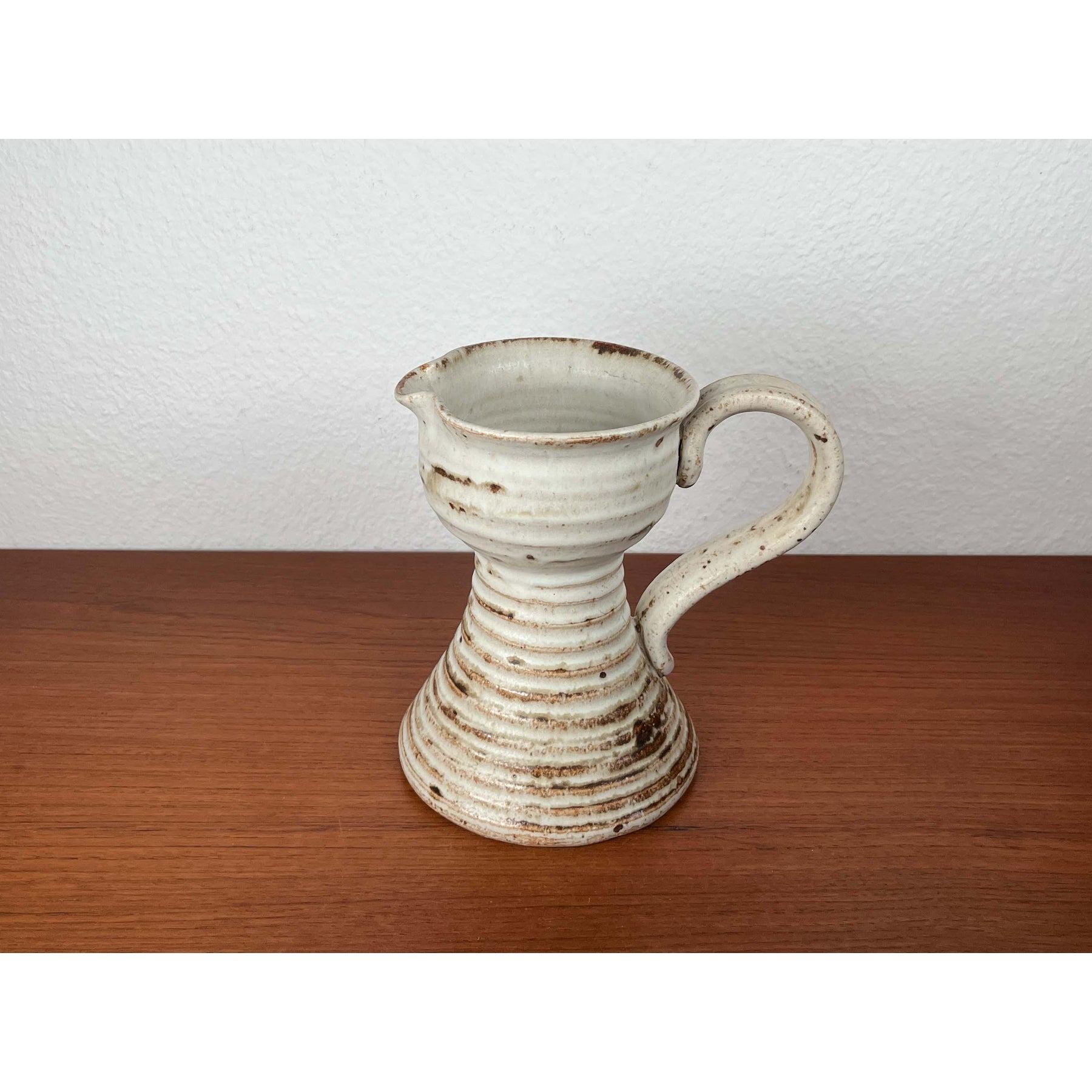 Jarra de Studio Pottery danesa moderna de mediados de siglo de Helle Stenberg, años 60 en venta 5