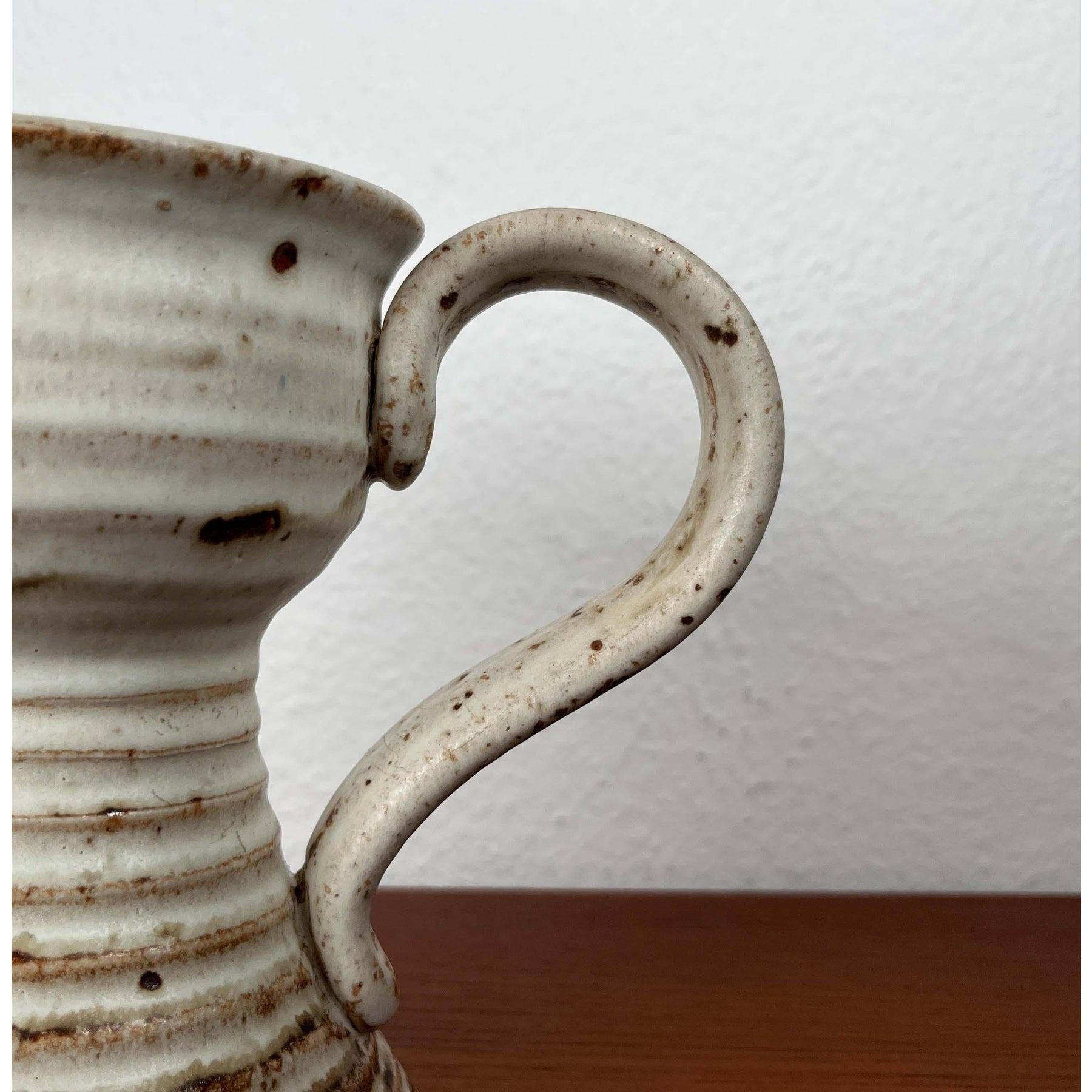 Jarra de Studio Pottery danesa moderna de mediados de siglo de Helle Stenberg, años 60 en venta 7