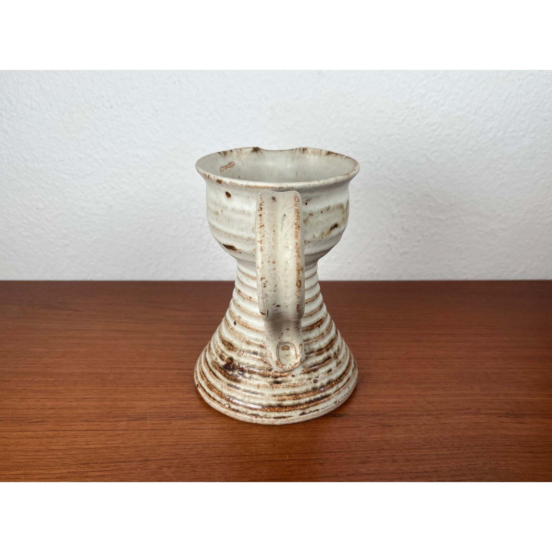 Jarra de Studio Pottery danesa moderna de mediados de siglo de Helle Stenberg, años 60 Danés en venta