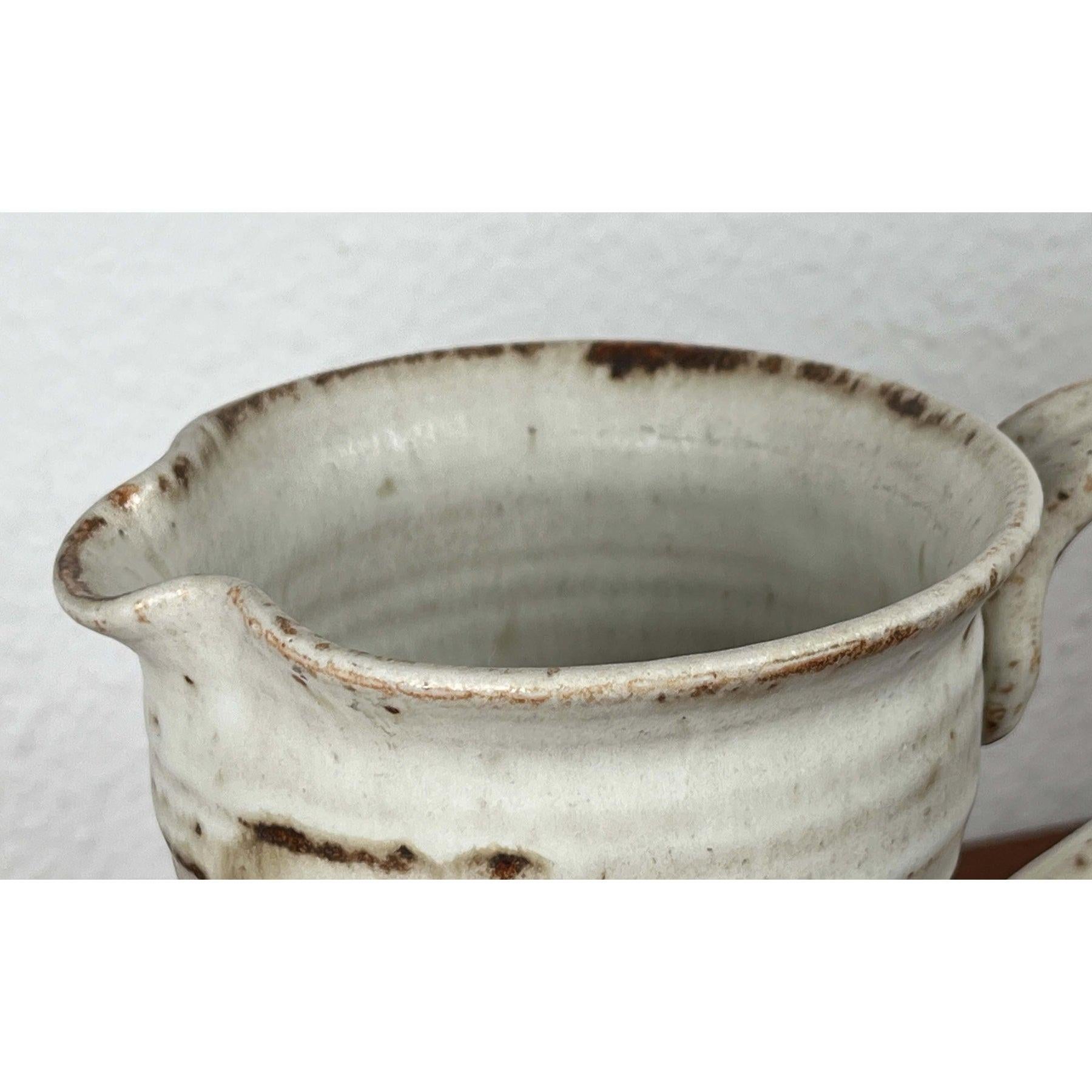 Jarra de Studio Pottery danesa moderna de mediados de siglo de Helle Stenberg, años 60 en venta 1