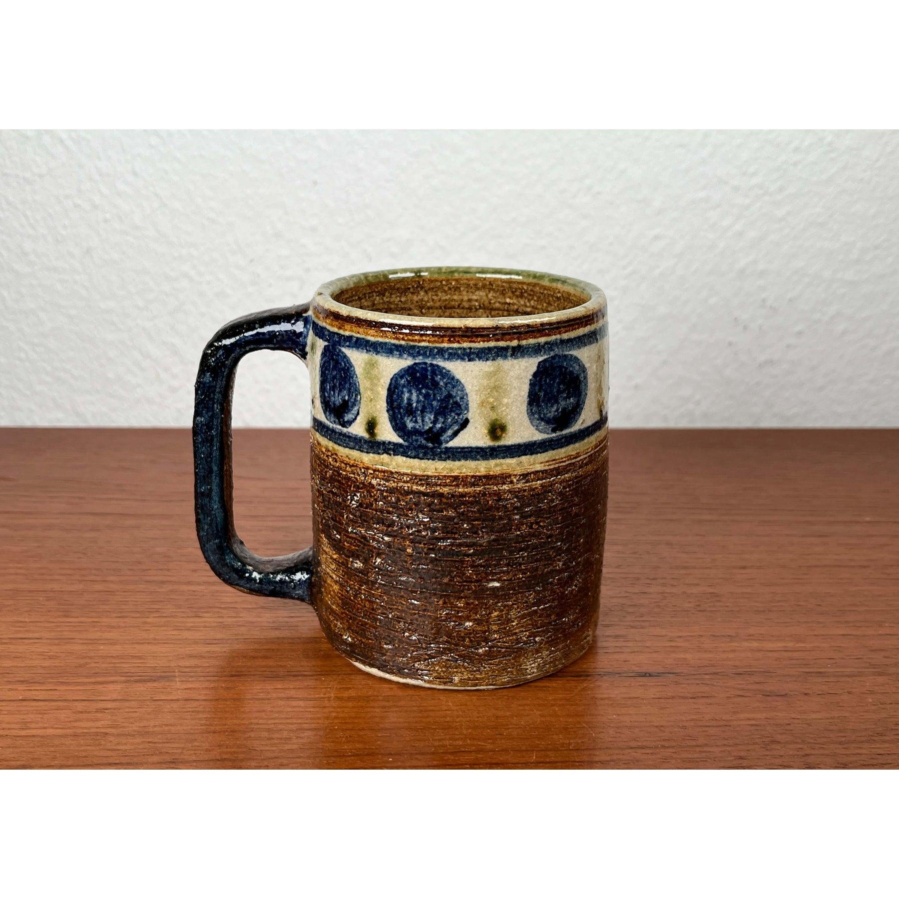 Mug en poterie danoise Studio Pottery du milieu du siècle dernier de Kingo Keramik, années 1960 en vente 9